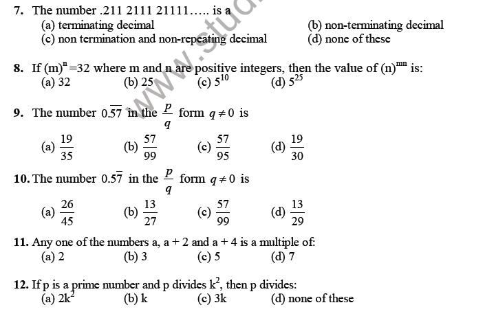 cbse-class-10-ncert-worksheet-mathematics-real-number-chapter-1